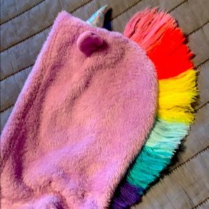 Cozy Unicorn Polar fleece Zip Up Hoodie